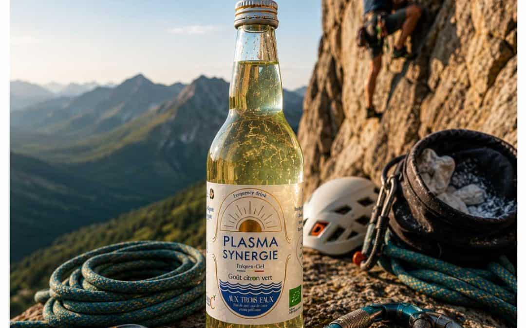 Récupération escalade : boisson isotonique bio | Plasma Synergie
